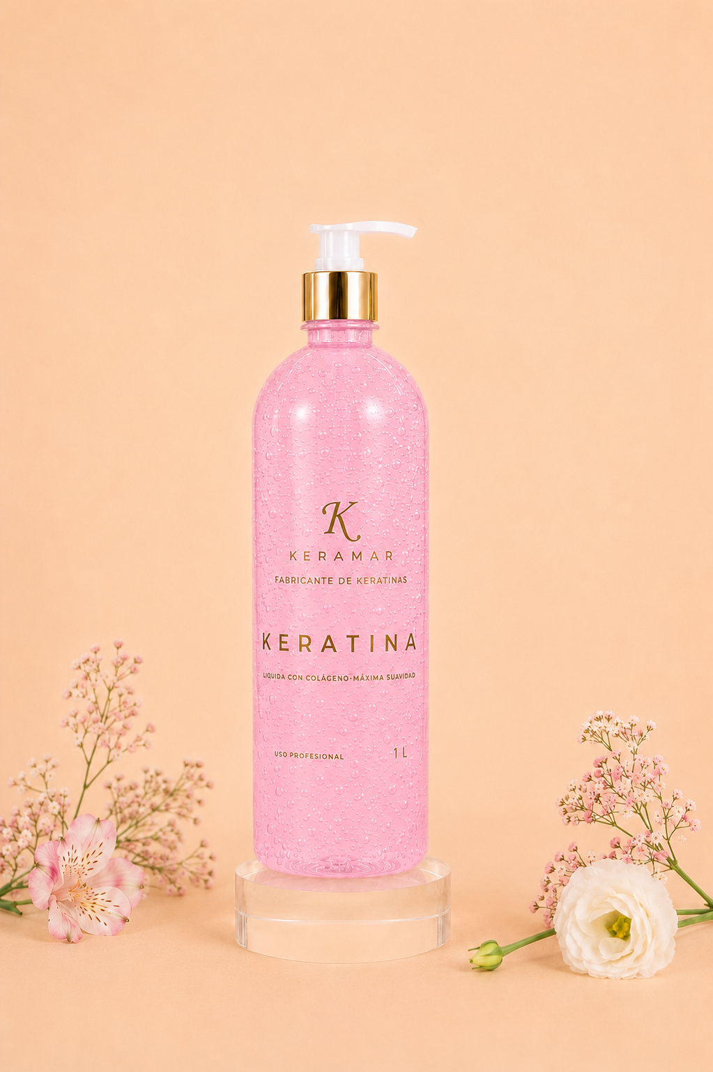 Keratina Líquida Con Colágeno